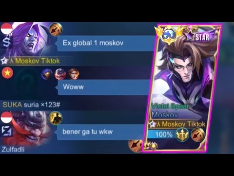 PRANK BILANG TOP GLOBAL 1 MOSKOV, AWALNYA TIM GAK PERCAYA, AKHIRNYA PADA CEK YOUTUBE WKWK - MLBB