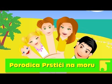 Porodica Prstići na letovanju | Dečije pesme | Finger Family | Jaccoled