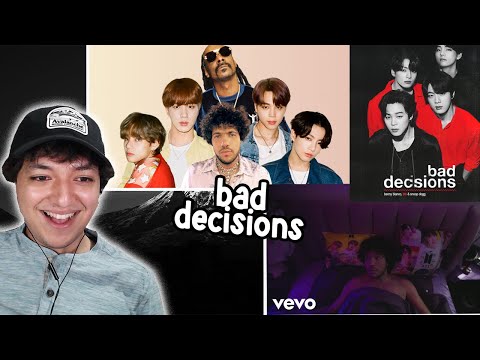 BTS made a song with Snoop Dogg and Benny Blanco! - Bad Decisions Reaction