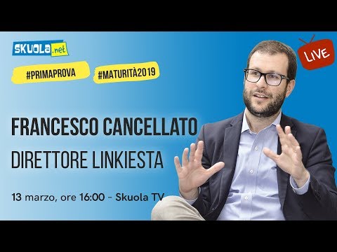 Maturità 2019: il totoesame del Direttore de Linkiesta Francesco Cancellato