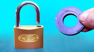 Open a Lock with Magnet