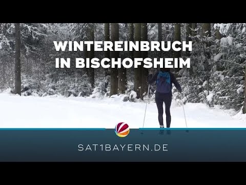 Winter-Einbruch in Bischofsheim: Bis zu 25 Zentimeter Neuschnee