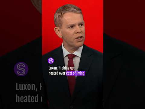 Thumbnail for Luxon, Hipkins get heated over cost of living | Stuff Leaders' Debate