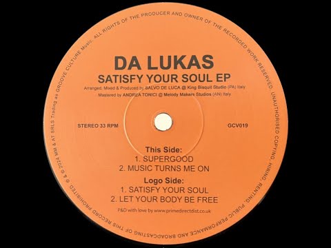 DA LUKAS - SUPERGOOD [GROOVE CULTURE]