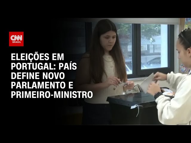 Eleições em Portugal: Urnas fecham após eleição geral | AGORA CNN