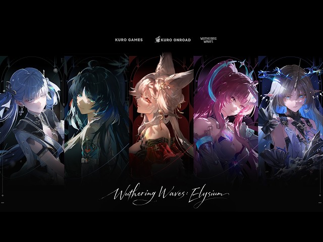 Wuthering Waves Anime Elysium - Key Visual