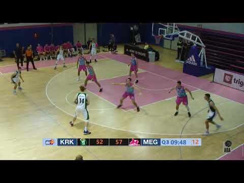#ABAFutureStars 2019/20 highlights: U19 Krka - U19 Mega Bemax (29.11.2019)