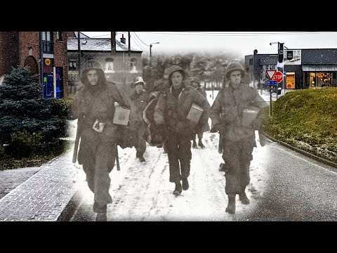 The Battle of The Bulge | THEN and NOW