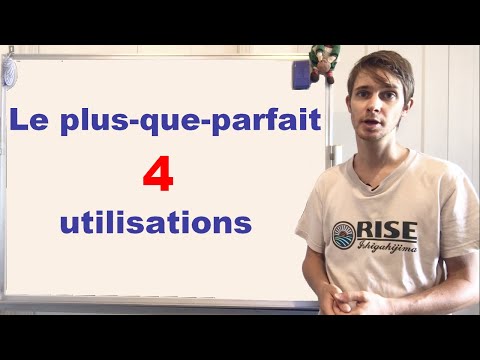 How to use the pluperfect in French?