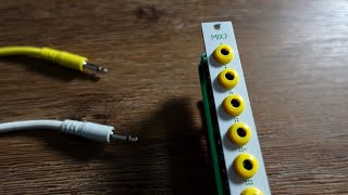 Video thumbnail for NEW Tiptop Audio MIX7 // Eurorack Analog Summing Mixer by once upon a synth