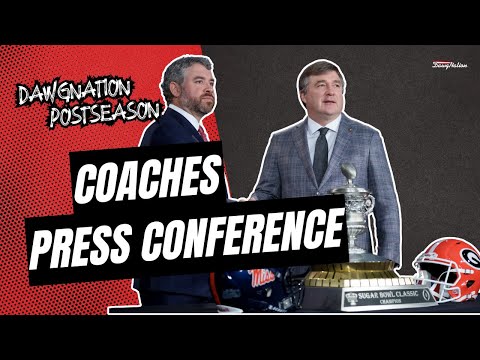 LIVE: Kirby Smart and Pete Golding meet media for final Sugar Bowl Press conference