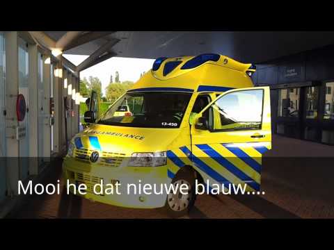 NIEUWE ZORGAMBU 13-450 GEEFT SHOWTJE BIJ WZP.