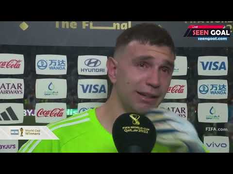 An emotional Emi Martínez post match interview | Argentina 3 - 3 France (Pens 4 - 2)