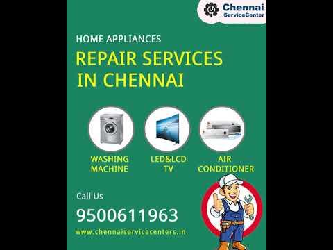 Washing Machine, AC and TV Service Center in Chennai
