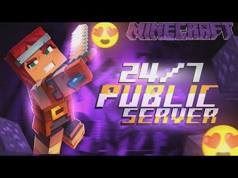Minecraft Live SMP 24/7 Server | Join 24/7 SMP | JOIN AN FUN