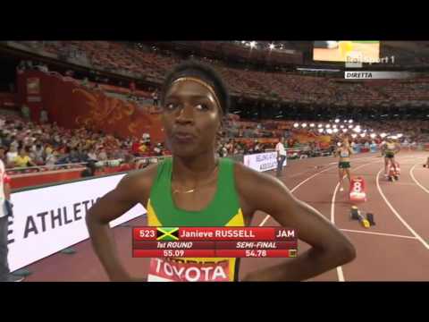 Finale 400 hs donne Pechino 2015 - Campionati del Mondo