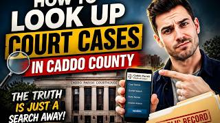 How to look up court cases in Caddo County