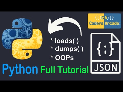Python Json Tutorial Made Easy Full Course Coders Arcade