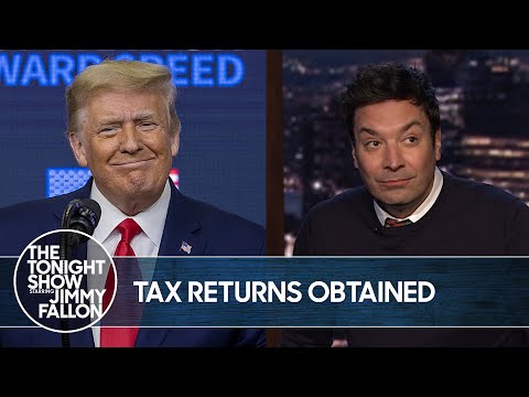 檢察官獲得了數百萬頁的特朗普稅收記錄｜《今夜秀》。 (Prosecutors Obtain Millions of Pages of Trump’s Tax Records | The Tonight Show)