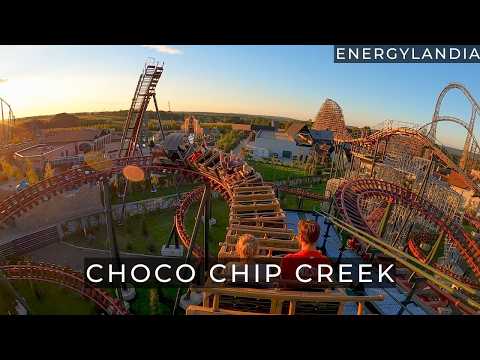 Choco Chip Creek NEW Roller Coaster | Sweet Valley - Energylandia | OnRide POV