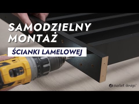 Montaż ścianki lamelowej WOODWALL | Jak zamontować ściankę lamelową krok po kroku? | Marbet Design