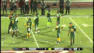 preview picture of video 'Seaside High School vs. Monterey High School: 2013 High School Football (11/08/13)'