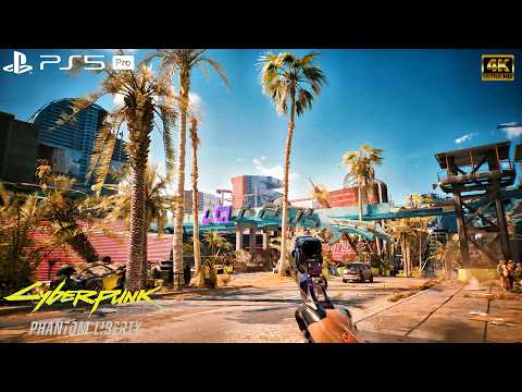 Cyberpunk 2077 Phantom Liberty (PS5 Pro) FULL GAME - No HUD Cinematic Playthrough 4K