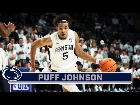 2025 SENIOR HIGHLIGHTS: G/F Puff Johnson | Penn State Basketball