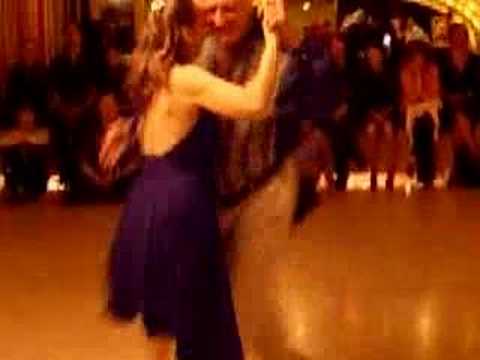 Tete y  Silvia performing a tango at Corazon milonga, NY