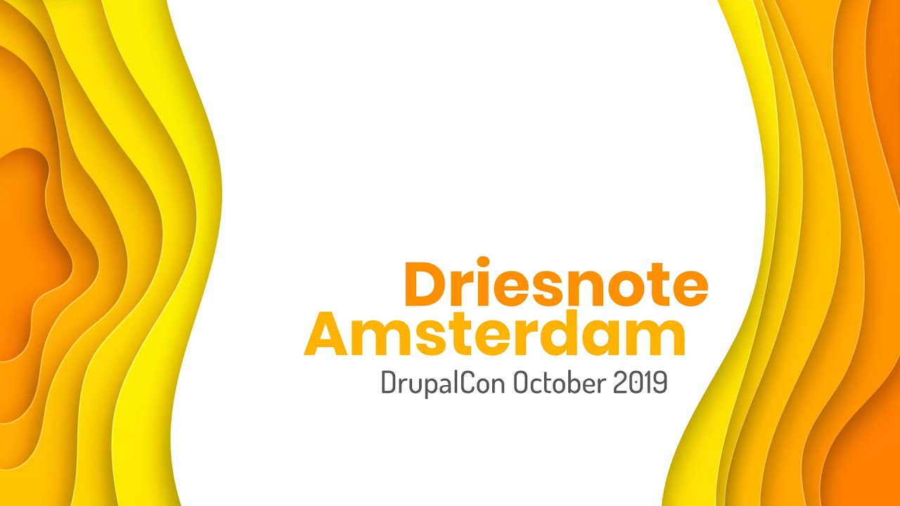 DrupalCon Amsterdam 2019