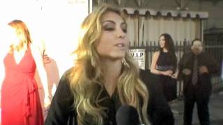 Cassie Scerbo Interview at the Team True Beauty One Year Anniversary Party 