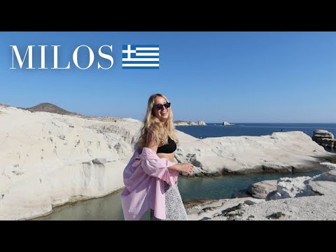 MILOS, the BEST island in Greece? (I was SHOCKED..)