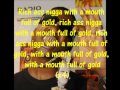 Gucci Mane - Mouth Full Of Gold Lyrics
