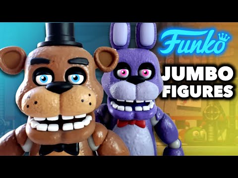 JUMBO FIVE NIGHTS AT FREDDYS ACTION FIGURE UNBOXING COLLECTION! - 2023 FNaF Funko Unboxing Review