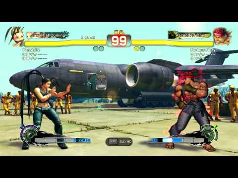 SSFIV:AE Replay - Finzy (Evil Ryu) vs Pan (Ibuki)