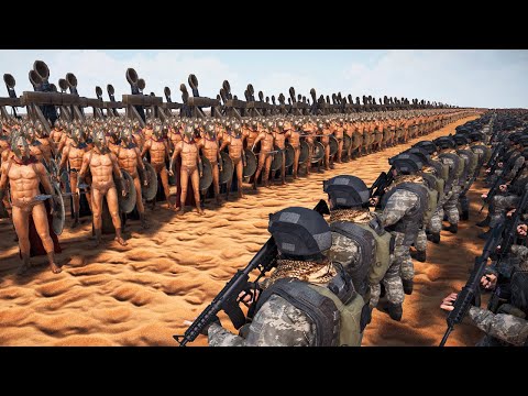 Modern USA Army vs 1,000,000 Ancient Army — Ultimate Epic Battle Simulator 2