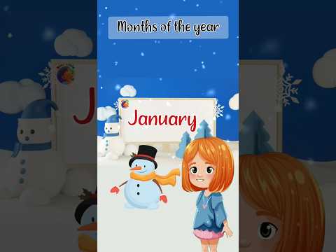 months of the Year song || 12 months of the Year #earlyeducation #learnenglish #englishsongs