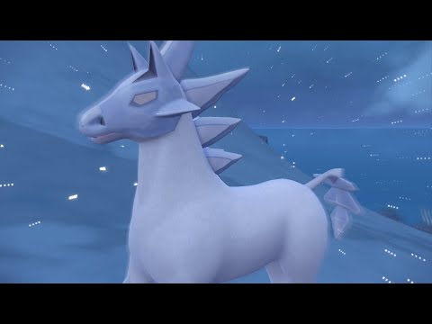 How To Find Get Glastier Location The Indigo Disk DLC - Pokemon Scarlet & Violet