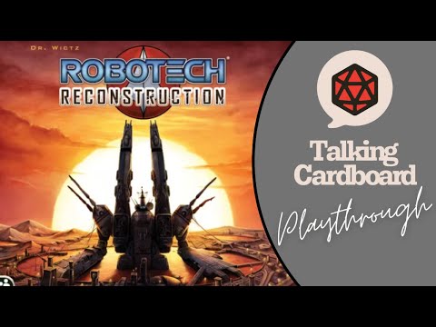 Talking Cardboard Plays Robotech: Reconstruction with Designer!