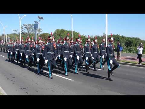 Cadetes da AMAN - 07 de setembro 2015 - Porto Alegre