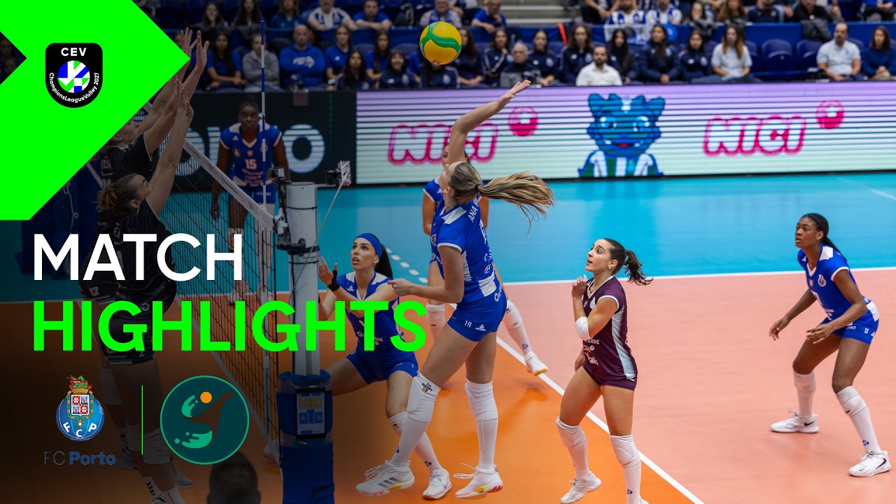 Highlights | FC PORTO vs. Fundación Cajasol ANDALUCÍA | CEV Champions League Volleyball 2027 Women