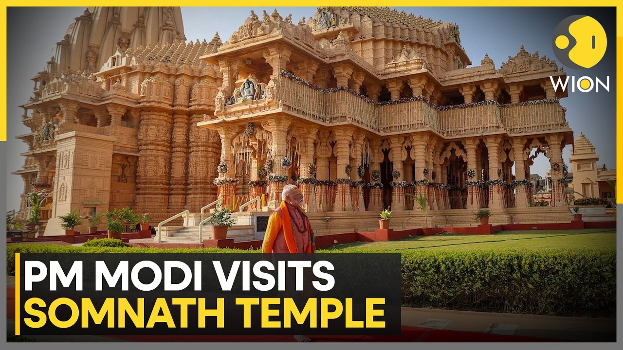 PM Modi Marks 75 Years Of Reconstructed Somnath Temple | WION News