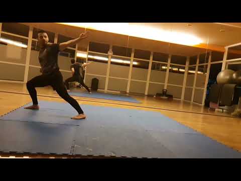 Kanku sho Jump training. #shortes #karate #waelshueb