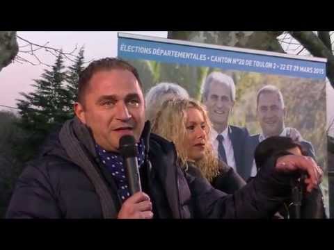 Campagne Michel BONNUS et Valerie MONDONE Candidats Elections Cantonales Mars 2015