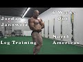 Bodybuilder Jordan Janowitz Leg Training Video 6 Weeks Out North Americas