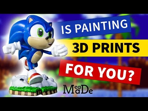 Is Painting 3D Prints Right For You? What You Need To Get Started