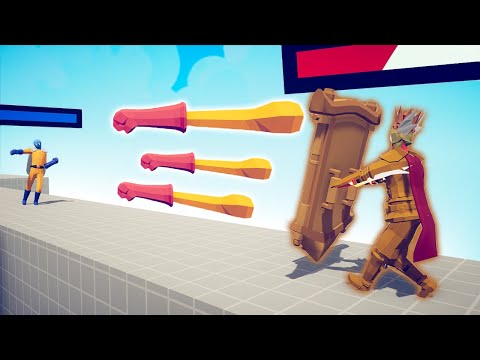 THE KING MIRROR SHIELD vs EVERY GOD - TABS | Totally Accurate Battle Simulator 2023