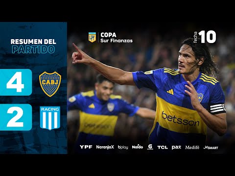 BOCA 4 - 2 RACING I Resumen del partido I #CopaSurFinanzas 2024