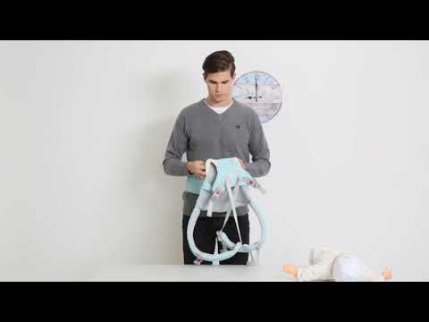 Как надеть рюкзак и усадить ребенка (хипсит + удерживающие ремни)