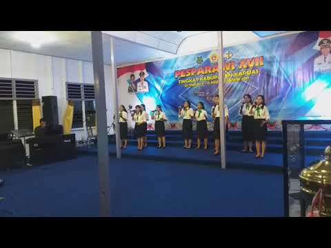 Vokal Group - PKJ 242 Seindah Siang Disinari Terang (Arr.Onward Tandang) [Pesparawi XVII Kab.Kapuas]